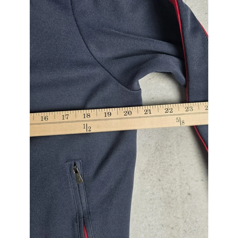 USMNT USA Soccer Nike Full Zip Track Jacket SMALL Blue Red Gold Training